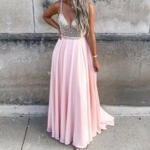 True love beaded maxi dress